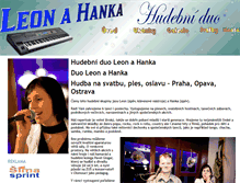 Tablet Screenshot of leon-hanka.cz